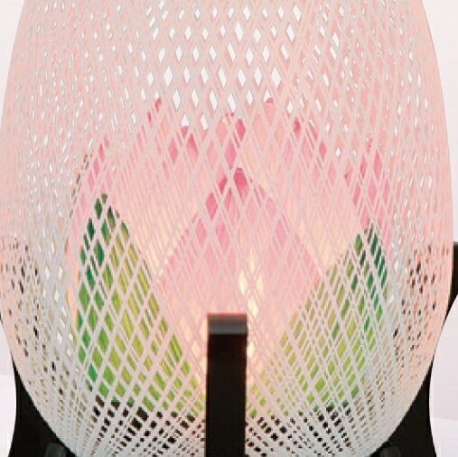 盆提灯 岐阜提灯 花タイプ 創作提灯 糸車 蓮華 高さ24 cm P 18 2120 丸球 電気コード式 初盆 新盆 お盆