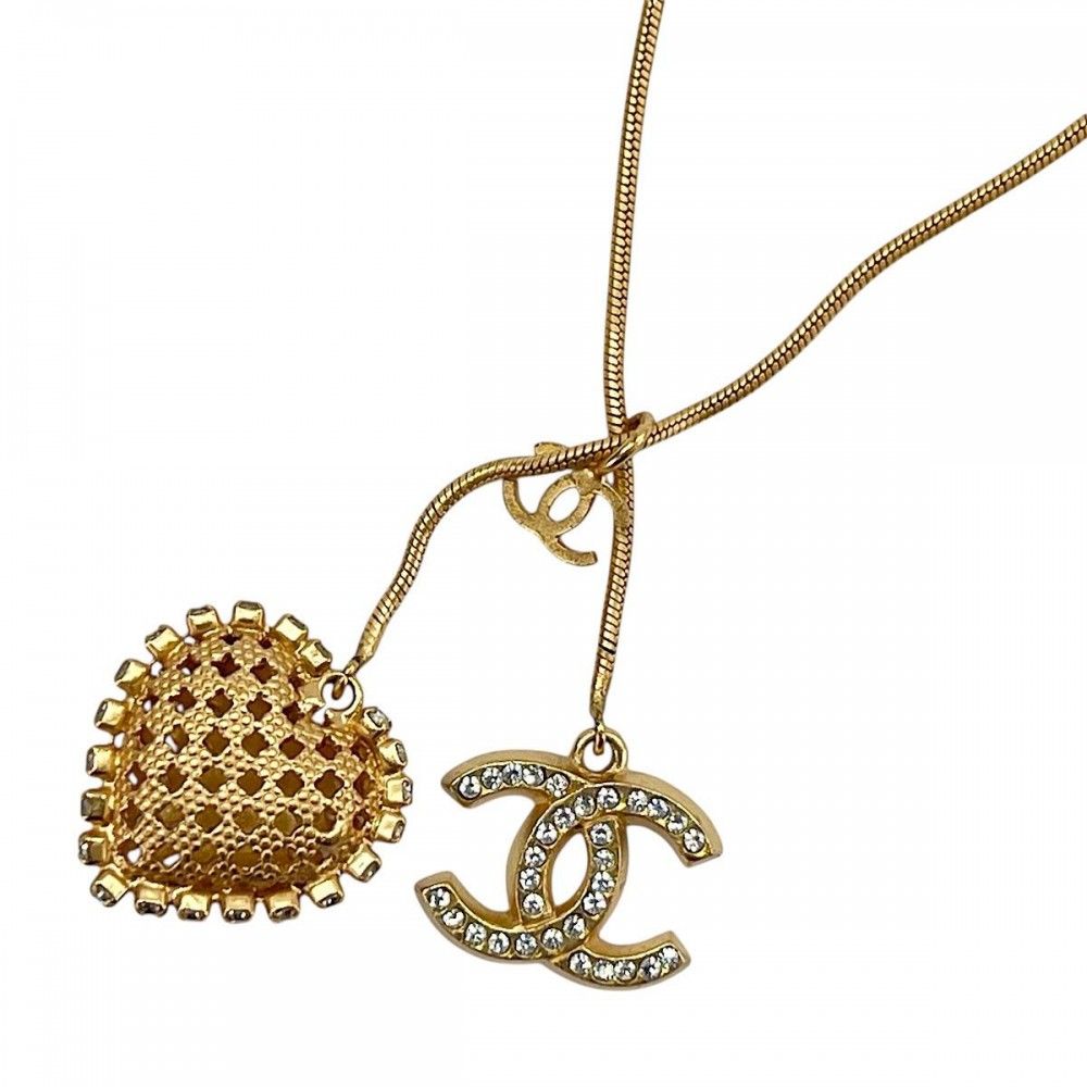 可愛いハート♥【CHANEL】ロングネックレス 楽天市場】シャネル ネックレス ハートの通販