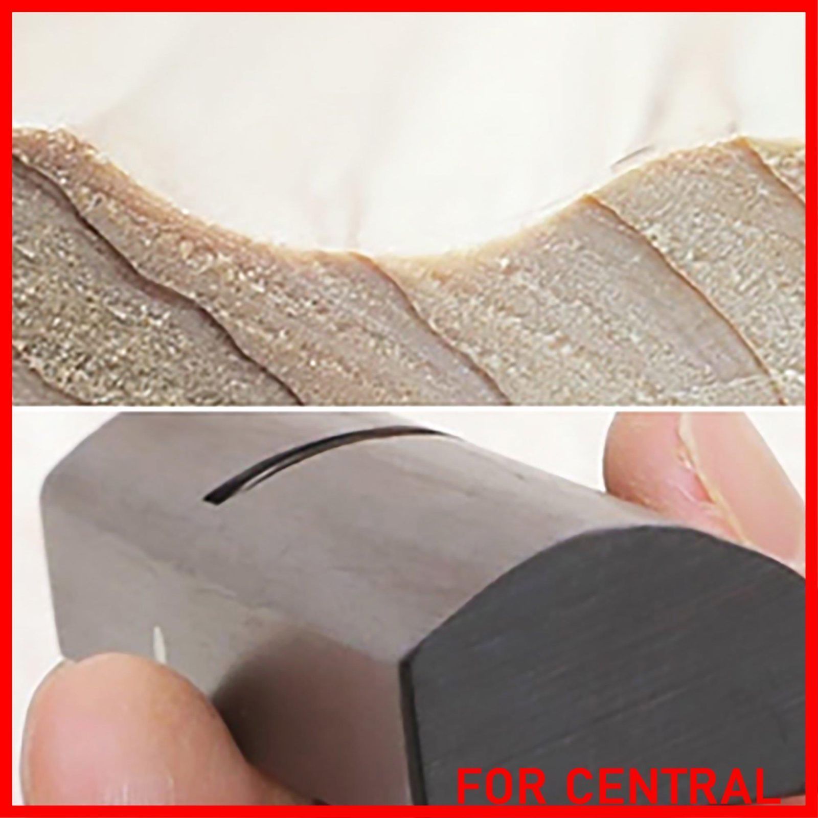 数量限定】角利(KAKURI) 細工用 黒檀豆鉋 収納ケース付 No.10 外丸