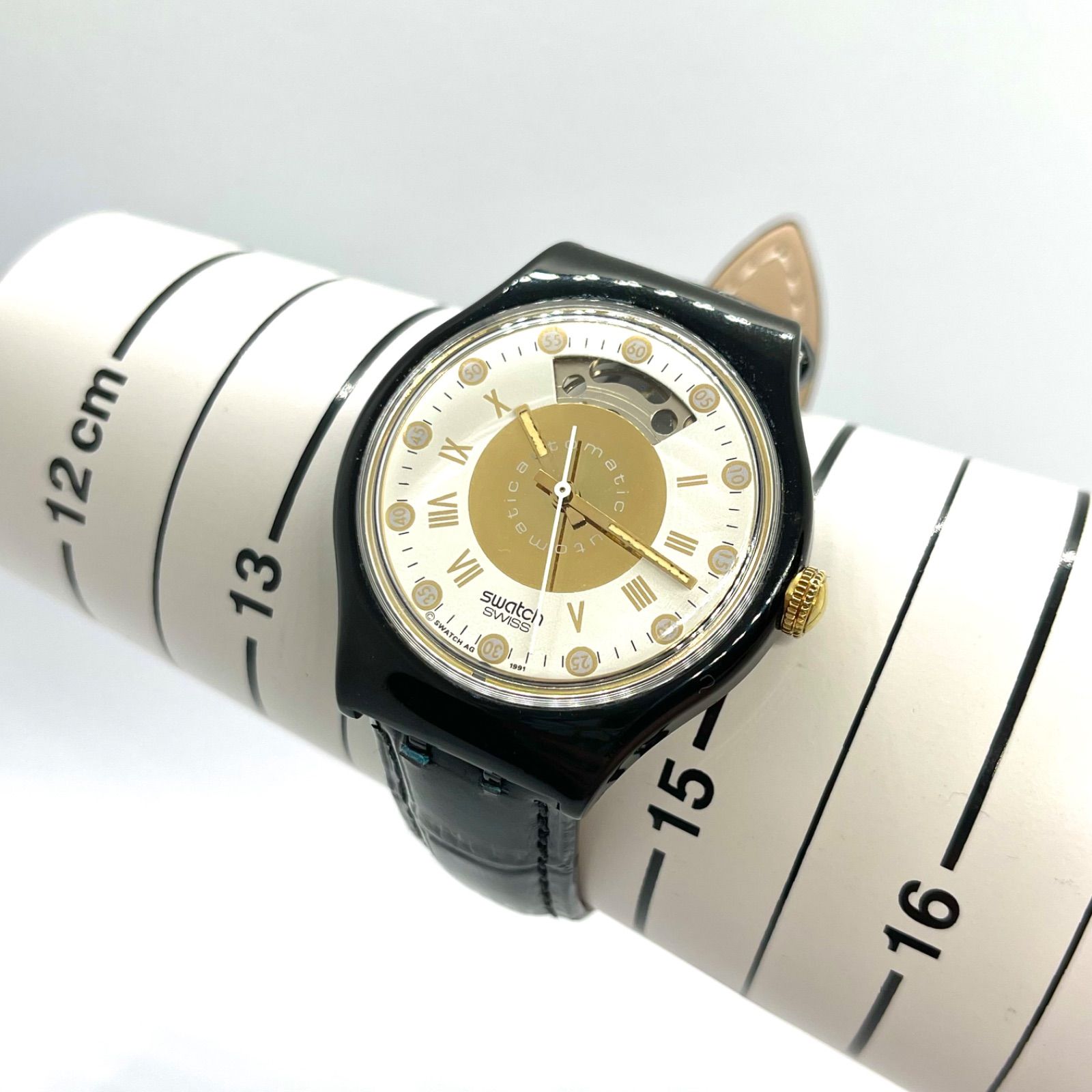 1992年製:機械式自動巻/稼働]Swatch Automatic/スウォッチ 