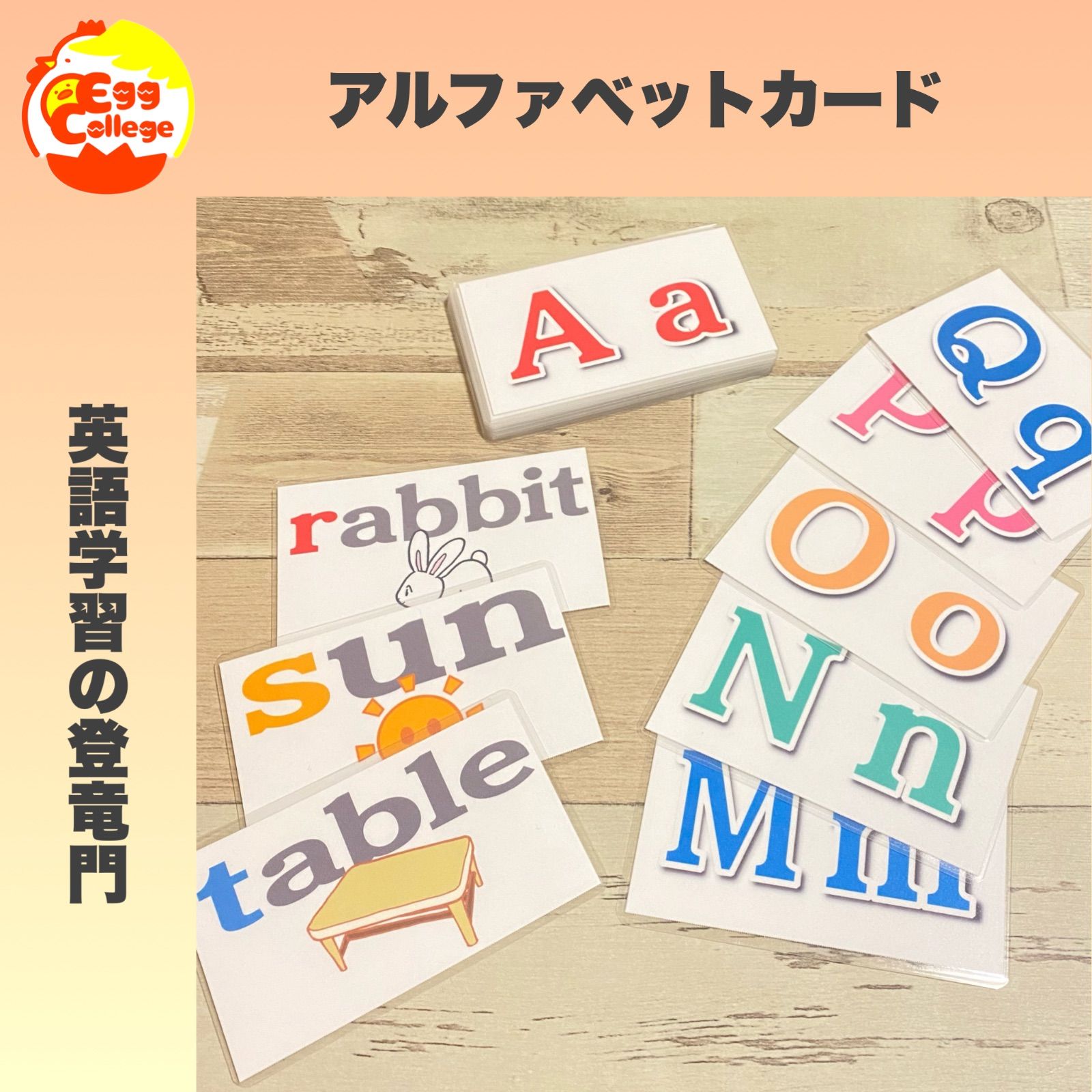 [小学校受験及び知育] 教育用かるたプラッシーカード　26セット 楽天市場】【文字カルタセット】ひらがな カタカナ 言語能力