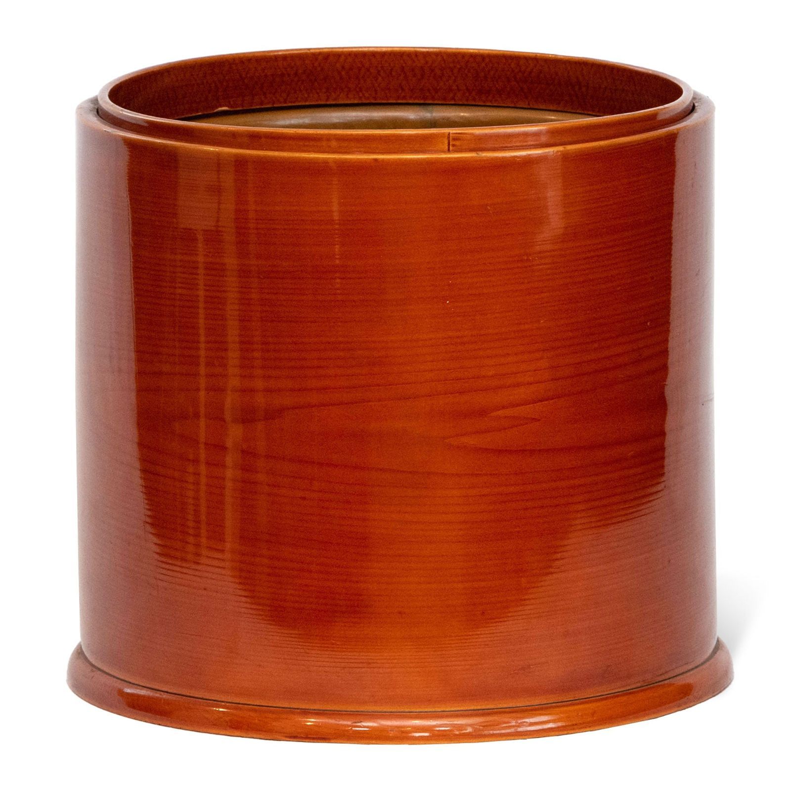 真鍮製火鉢獅子頭取手