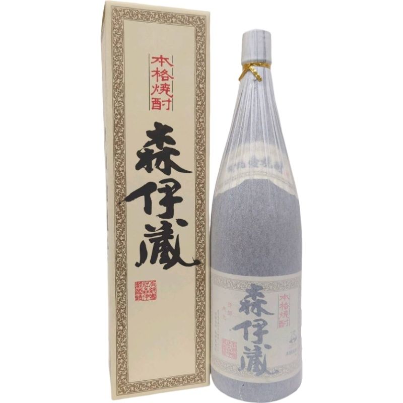 焼酎 森伊蔵 1800ml 25度 森伊蔵酒造 箱 和紙破れあり 未開栓品 12505K253