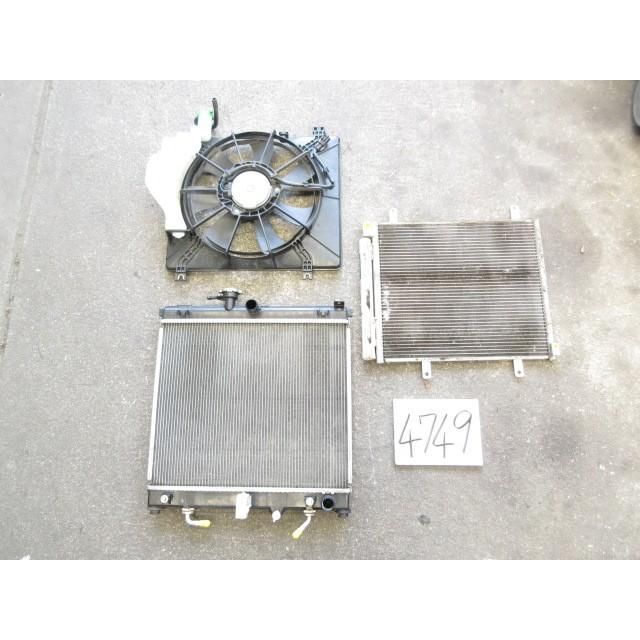 30年 ジムニー XC 3BA-JB64W ラジエーター コンデンサー 電動ファン 17700-77R10 202976 4749