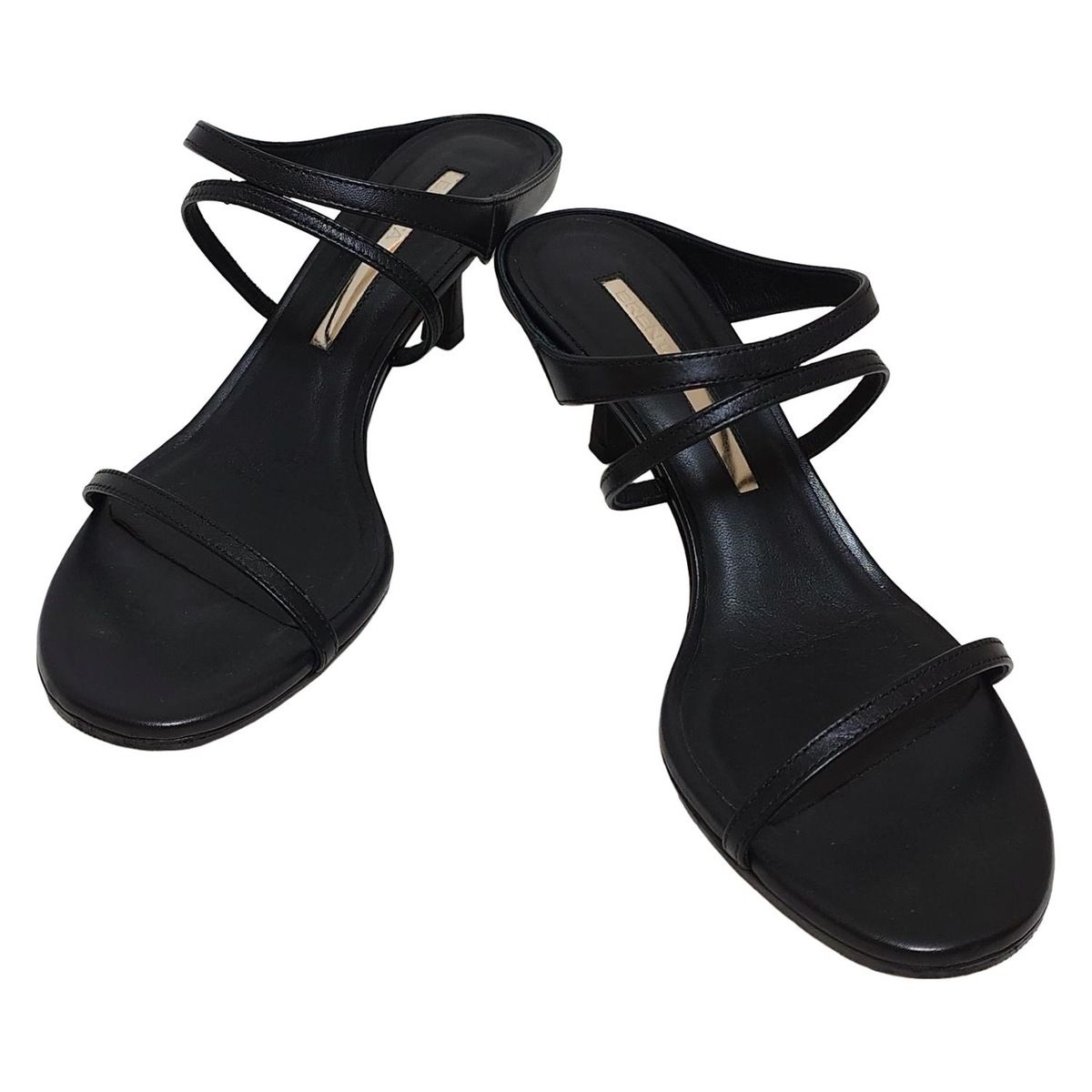 BRENTA ミュール　37 ブレンタ BRENTA(ブレンタ) ミュール 37 レディース - 黒 アウトソール張