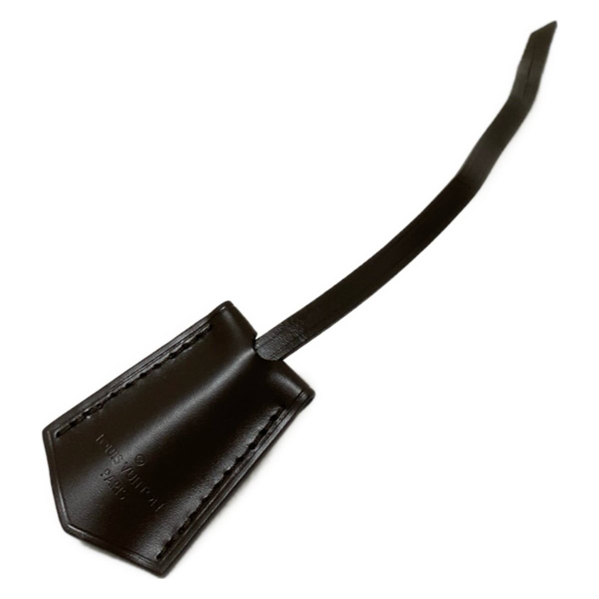 LOUIS VUITTON ルイヴィトン ストラップ - ダークブラウン クロシェット レザー