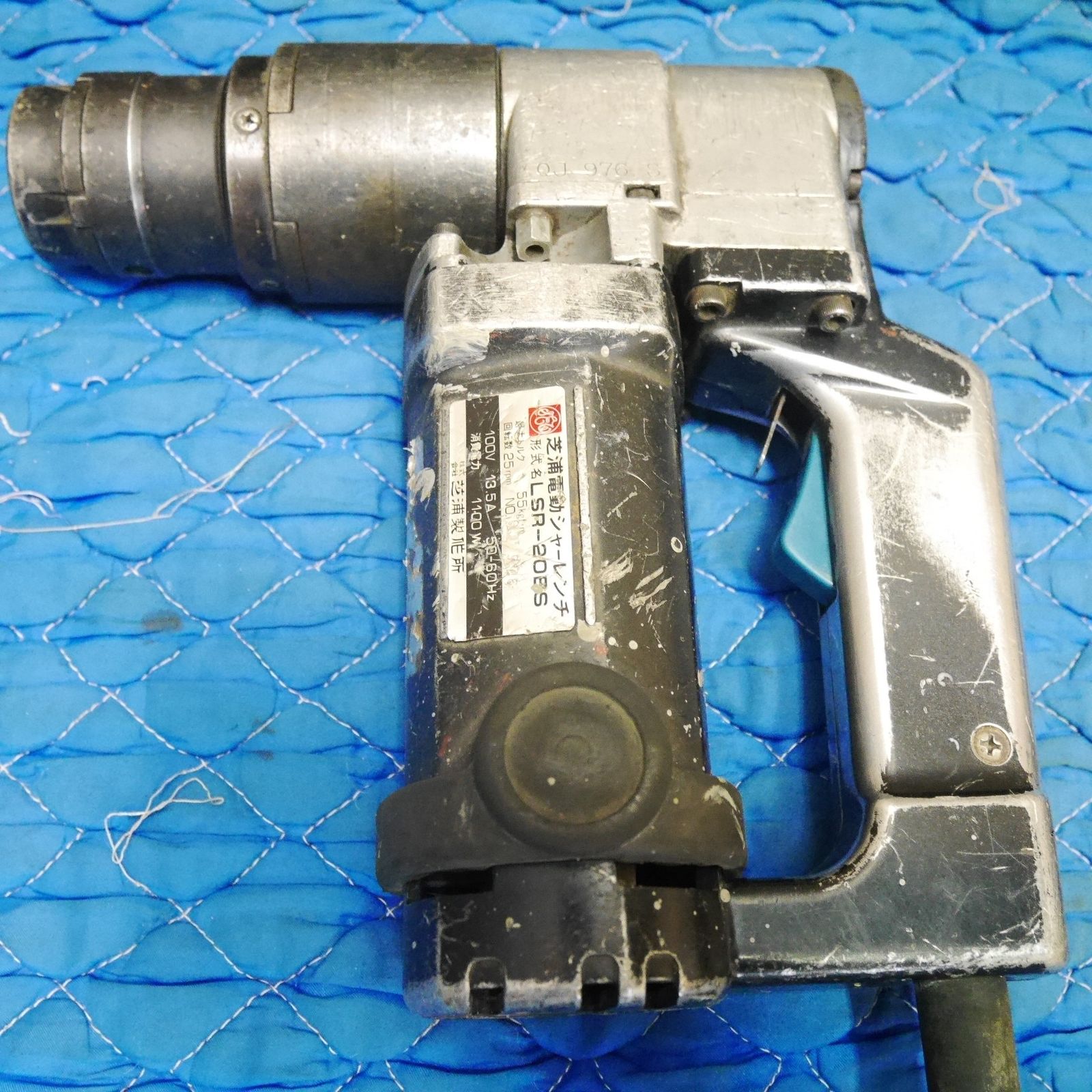 付き 芝浦 電動 シャー レンチ LSR-20BS 電動 工具 コード式 100V シバウラ 締め付け