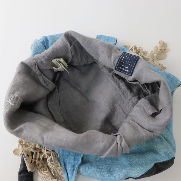 mina perhonen ミナペルホネン forest parade レース リネン マロン