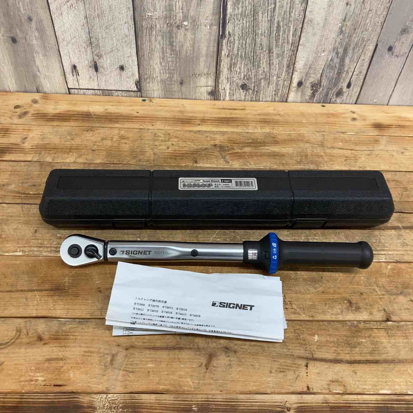 SIGNET シグネット 3|8DR トルクレンチ 20-100NM 72071 東大和店