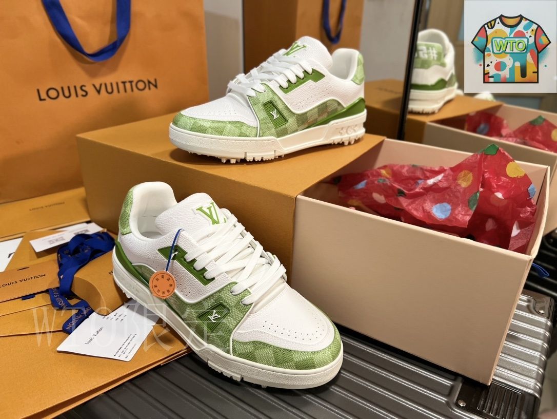 Louis Vuitton LV Trainer スニーカー カジュアルシューズ36