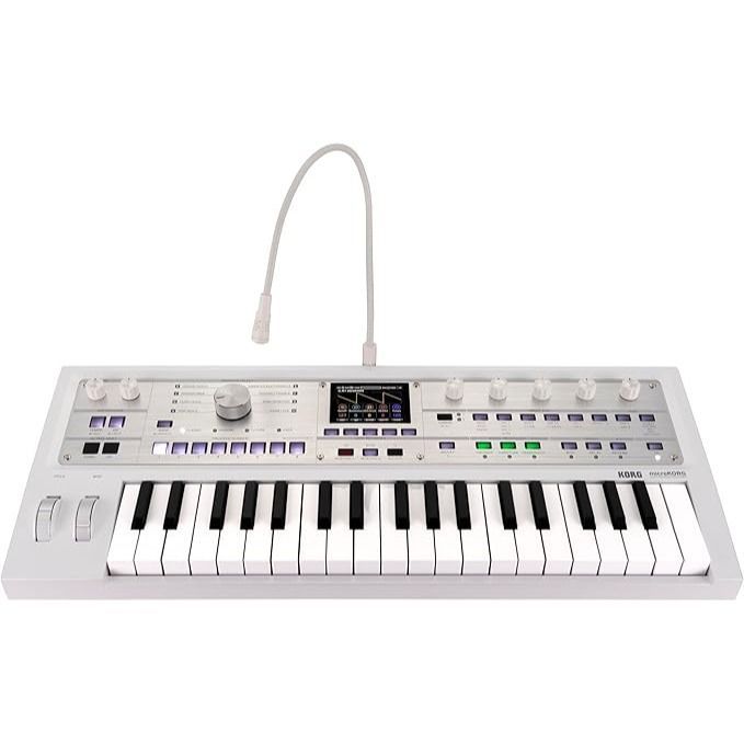 KORG microKORG2 MK-2 MWH メタリック ホワイト コルグ アナログ モデリング シンセサイザー ボコーダー 37鍵