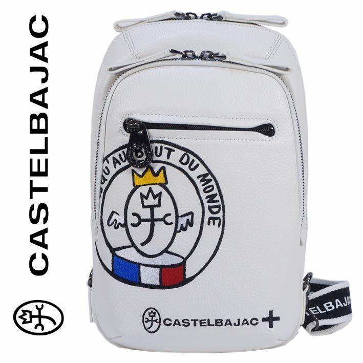 CASTELBAJAC ボディバッグ ブラック/ホワイト 楽天市場】カステルバジャック ボディバッグ メンズ レディース