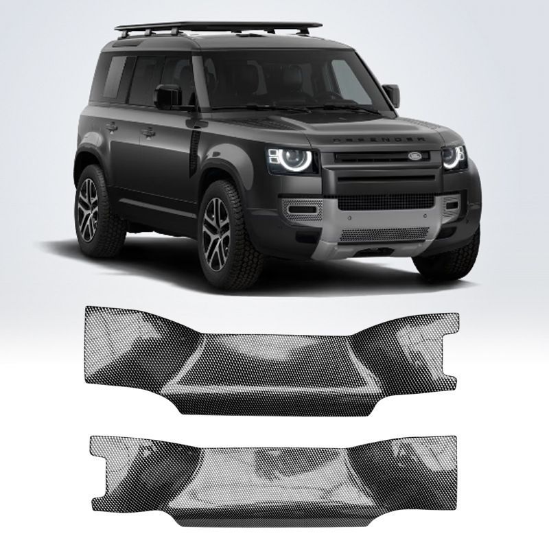 ディフェンダー 90 110 130 対応 リアシート バックパネル キックガード 傷防止 インテリア保護 装着簡単 内装パーツ