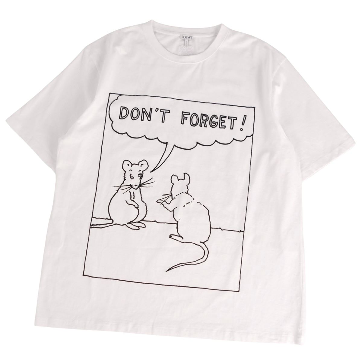 ロエベ LOEWE Tシャツ 21AW カットソー DON'T FORGE 美品 ロエベ LOEWE Tシャツ 21AW カットソー DON'T FORGE - メルカリ