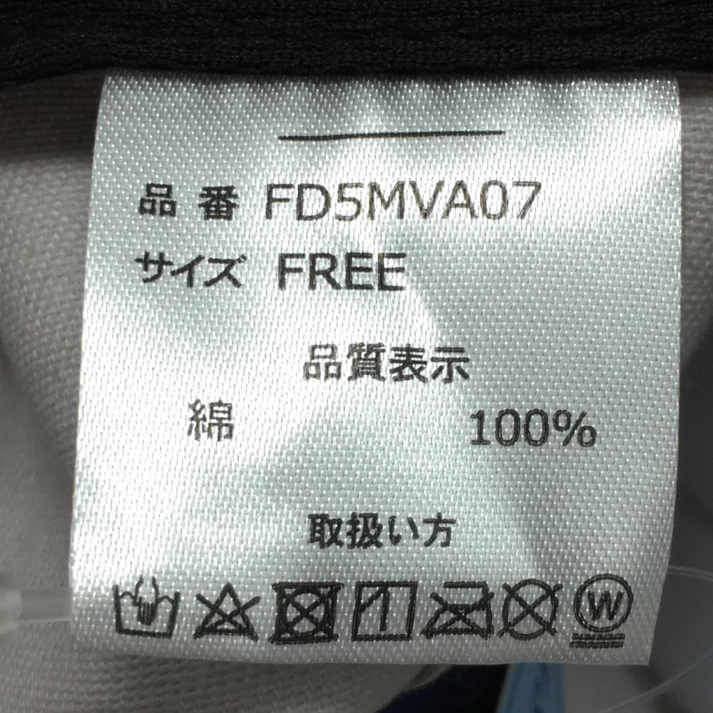 【新品】フィドラ キャップ ライトグレー×ネイビー ロゴ刺しゅう FREE ゴルフウェア FIDRA