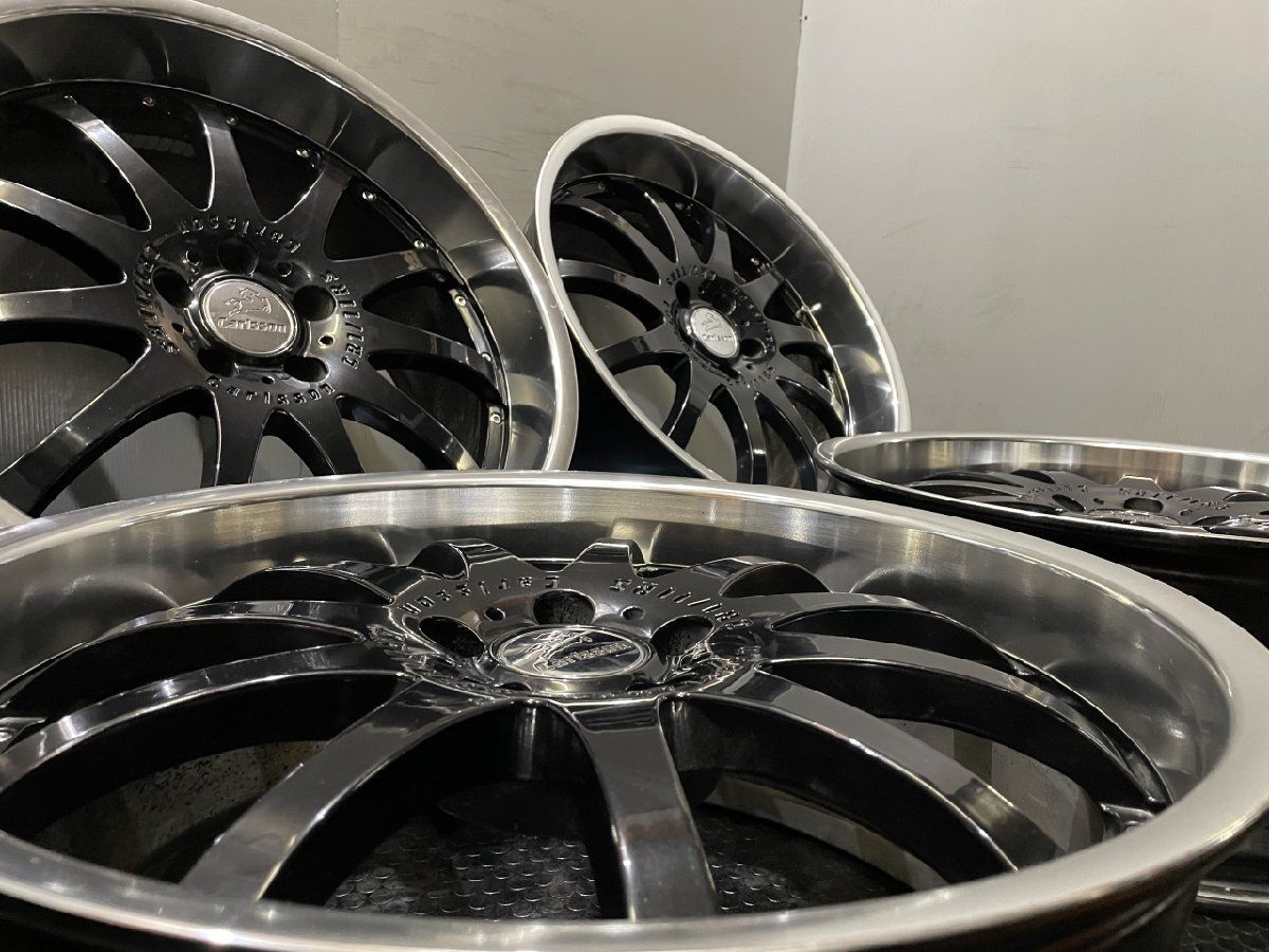 カールソン 1/10X 21インチ ブラックED 9J +40 PCD114.3 Carlsson 