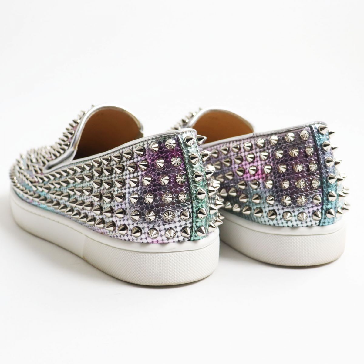 美品○Christian Louboutin クリスチャンルブタン ローラーボート 