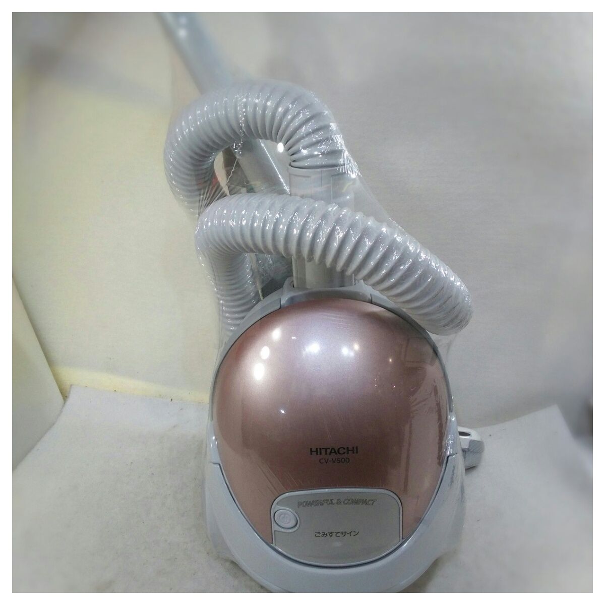 動作確認済】【中古】箱無し 日立 紙パック式 クリーナー CV-V500-P