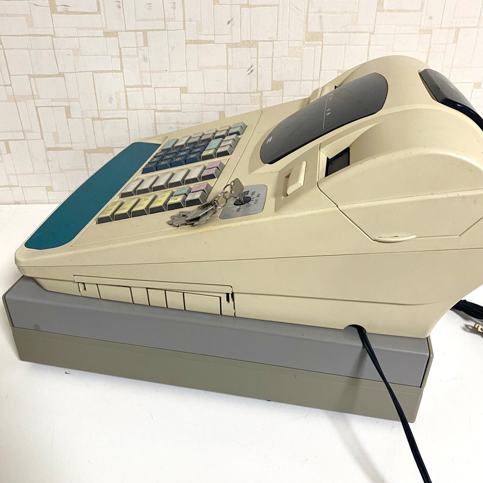 TEC テック 電子レジスター MA-600 鍵付き 店舗用品 レジスターロール