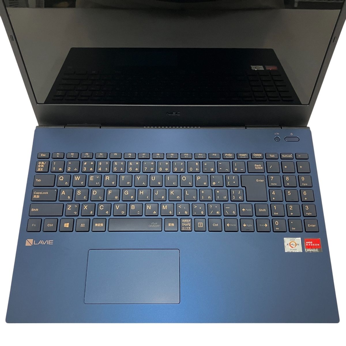 NEC PC-N1515AAL-N ノートパソコン Athlon Silver 3050U 4GB SSD 256GB 