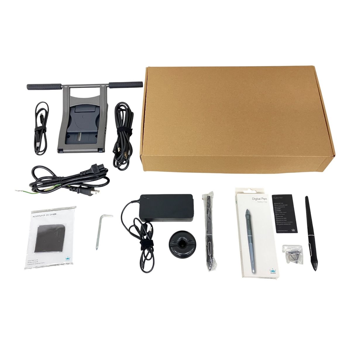 HUION GS2402 Kamvas 24 Plus QHD 23.8インチ 液タブ 液晶ペンタブレット PC イラスト K10510574