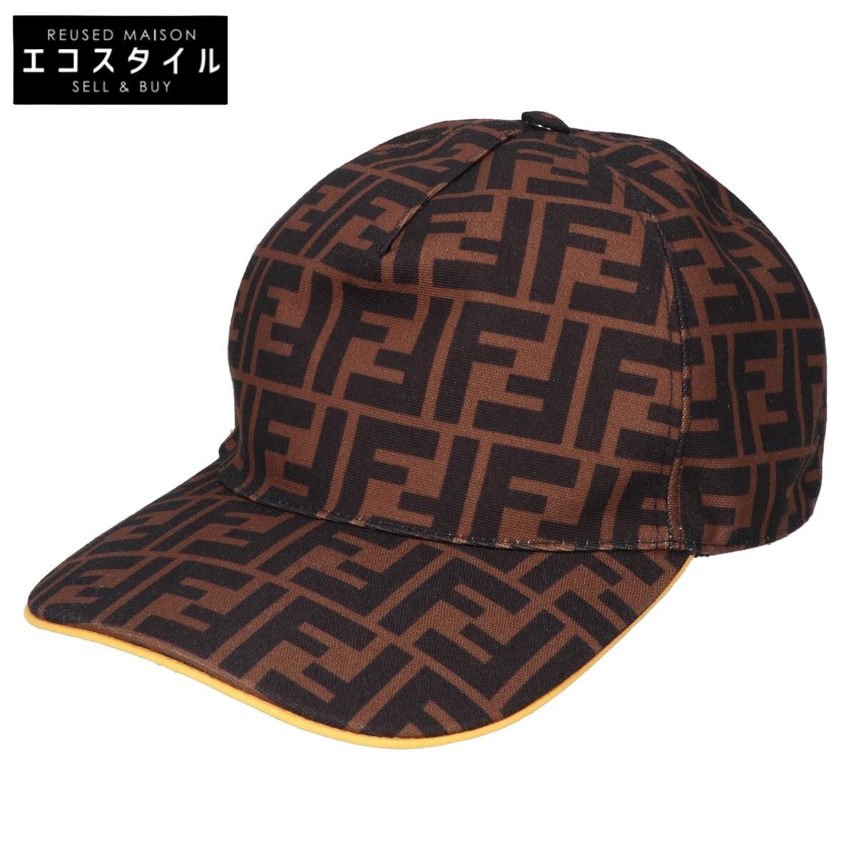 FENDI フェンディ 【美品/国内正規】FXQ768 A660 FFロゴ ズッカ柄 