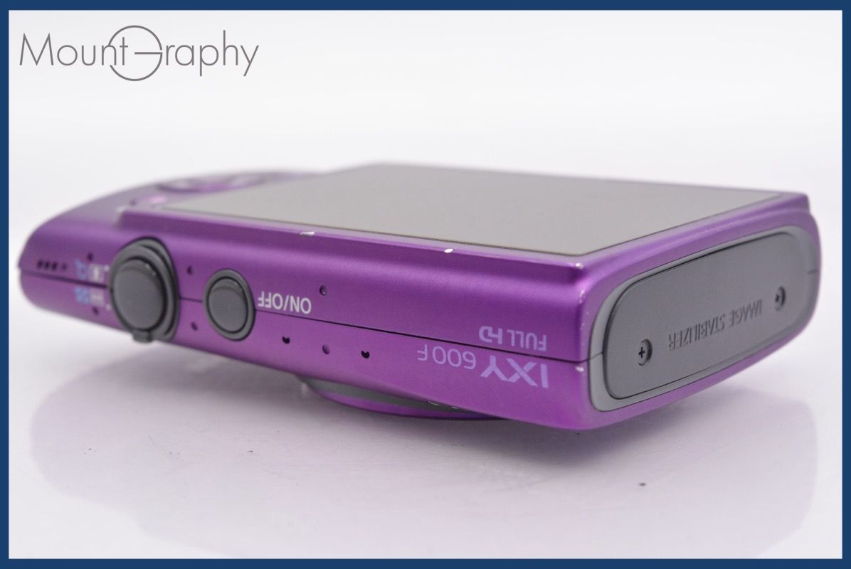 ☆極上美品☆ キヤノン Canon IXY 600 F 8x バッテリー付属 ☆完動 