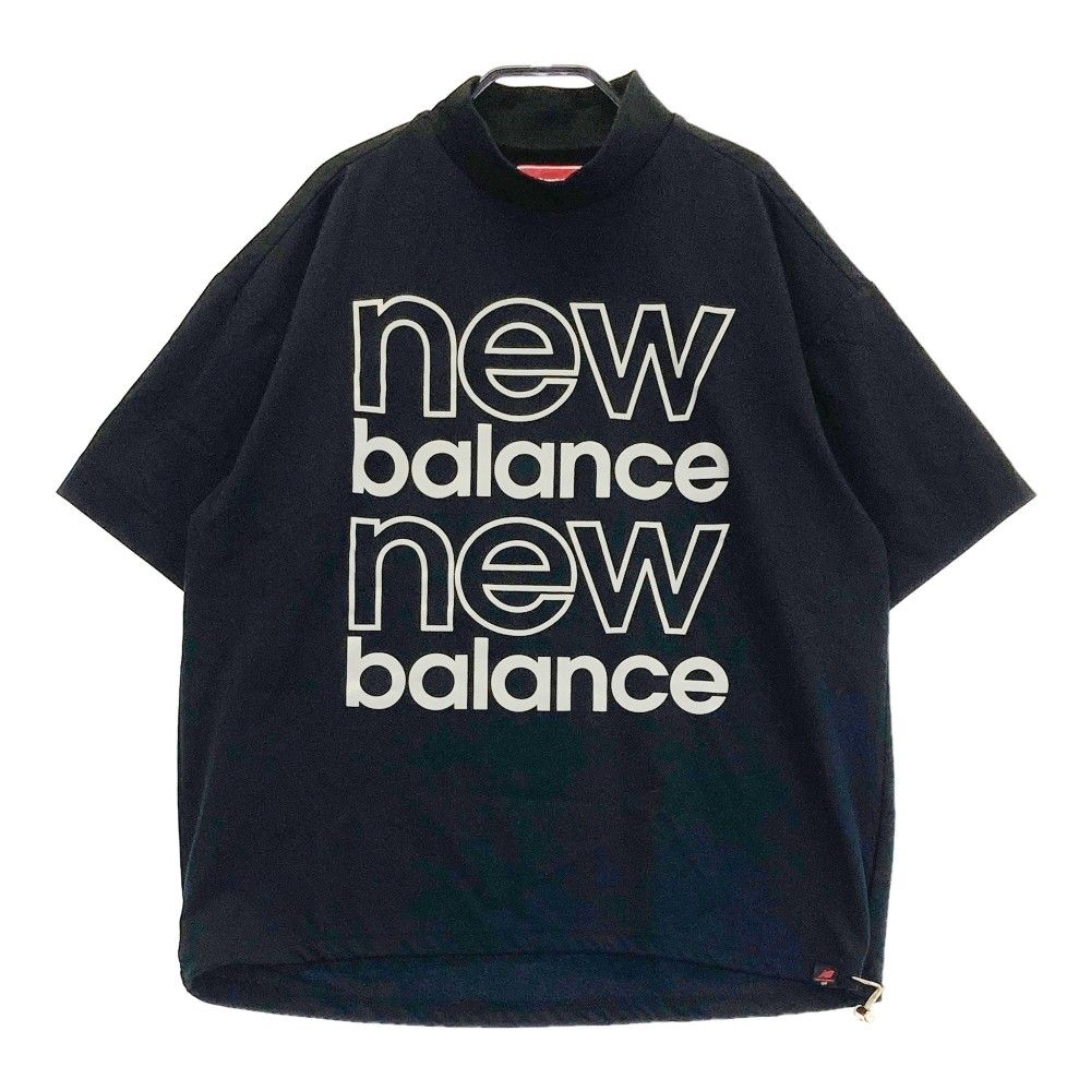 サイズ：2 NEW BALANCE GOLF ニューバランス 2022年モデル モックネック 半袖Tシャツ  ブラック系 [240101321104]# ゴルフウェア レディース ストスト
