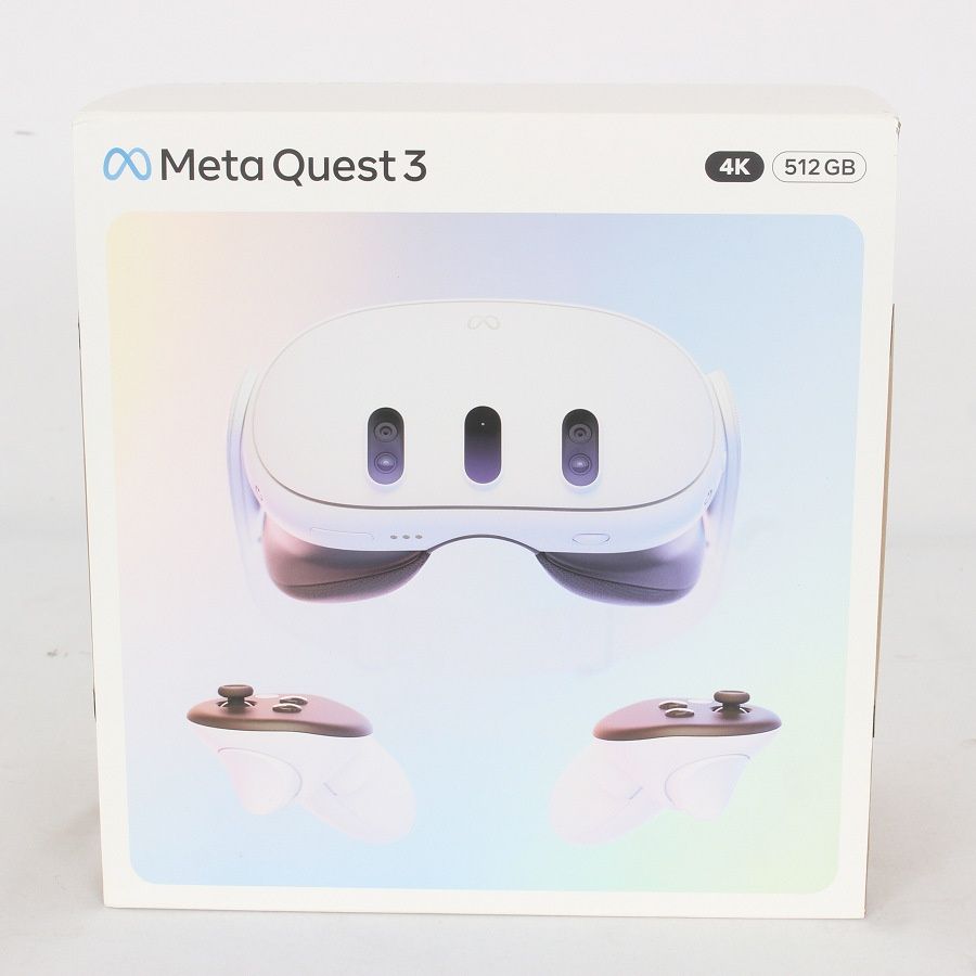 新品未開封】Meta Quest 3 512GB VR ヘッドマウントディスプレイ