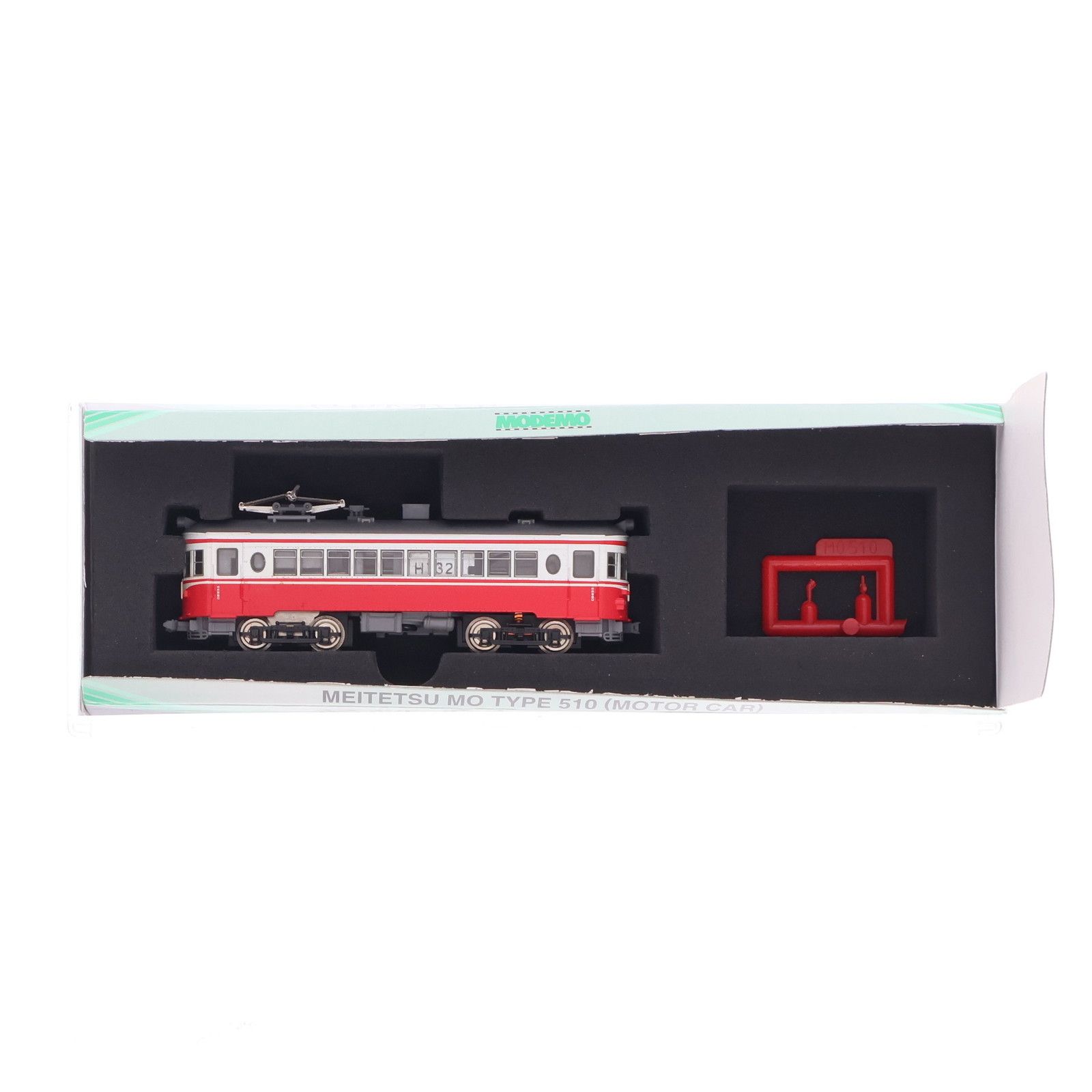 NT8 名鉄 モ510形(赤・白塗装)(M車)(動力付き) Nゲージ 鉄道模型