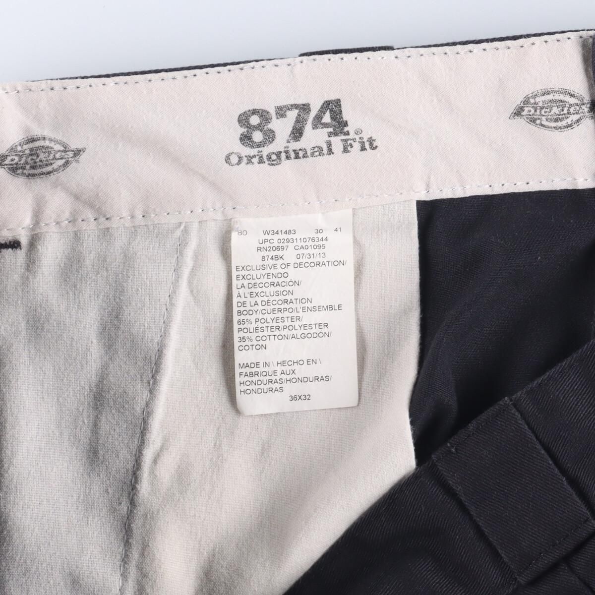 古着 ディッキーズ Dickies 874 Orignal Fit ワークパンツ メンズw36