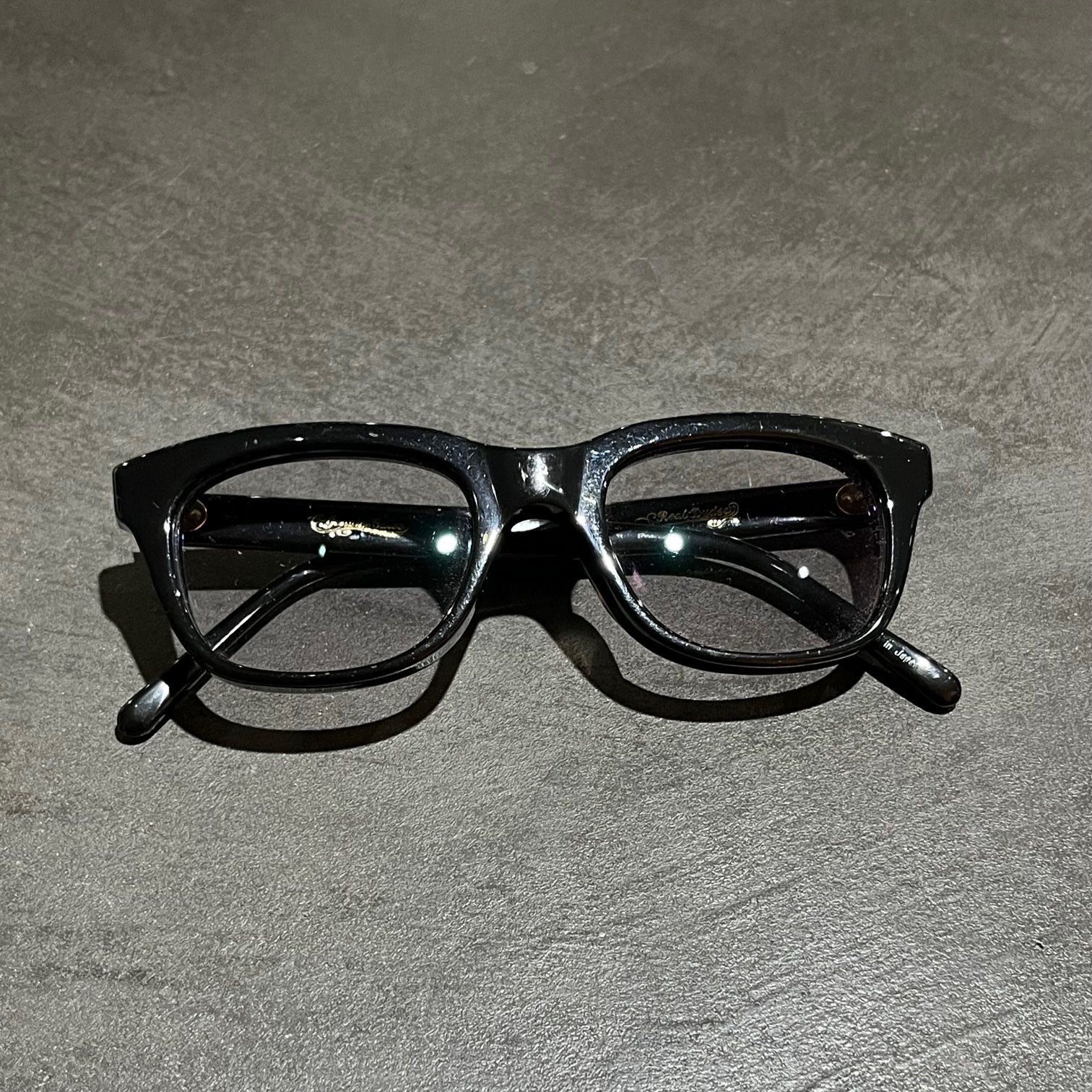 美品 calee（キャリー）メガネ 黒縁