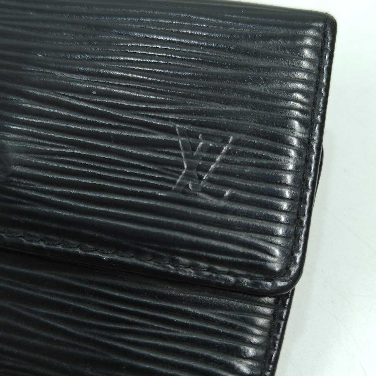 ルイ・ヴィトン エピ 6連 キーケース ブラック Louis Vuitton
