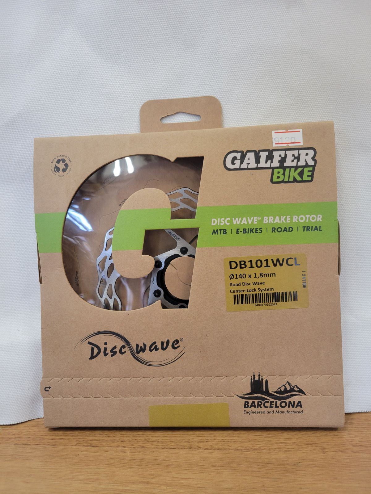 GALFER DISCブレーキローター DB101WCL 140×1.8