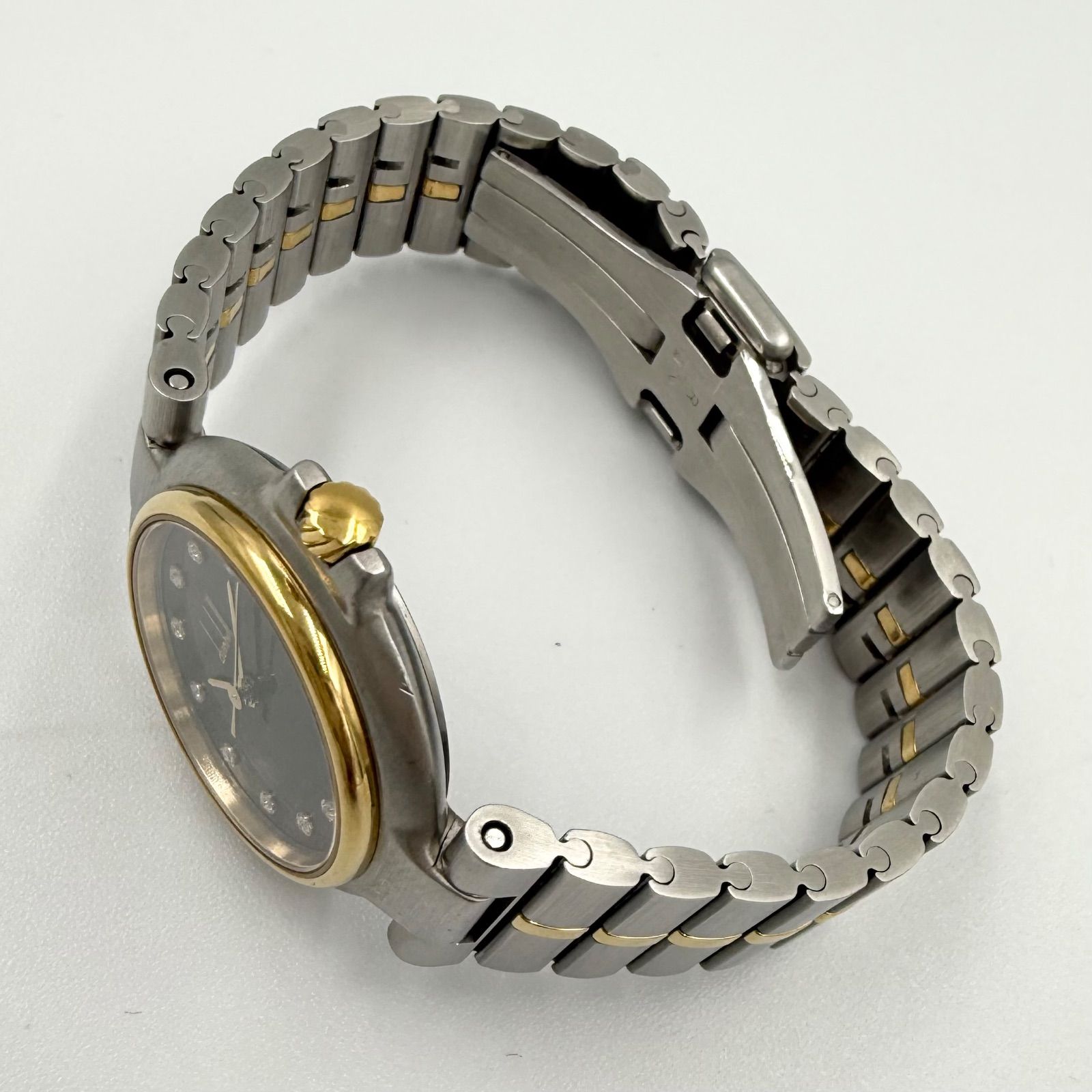 ダンヒル ミレニアム レディース 12Pダイヤ SS クォーツ 時計 dunhill