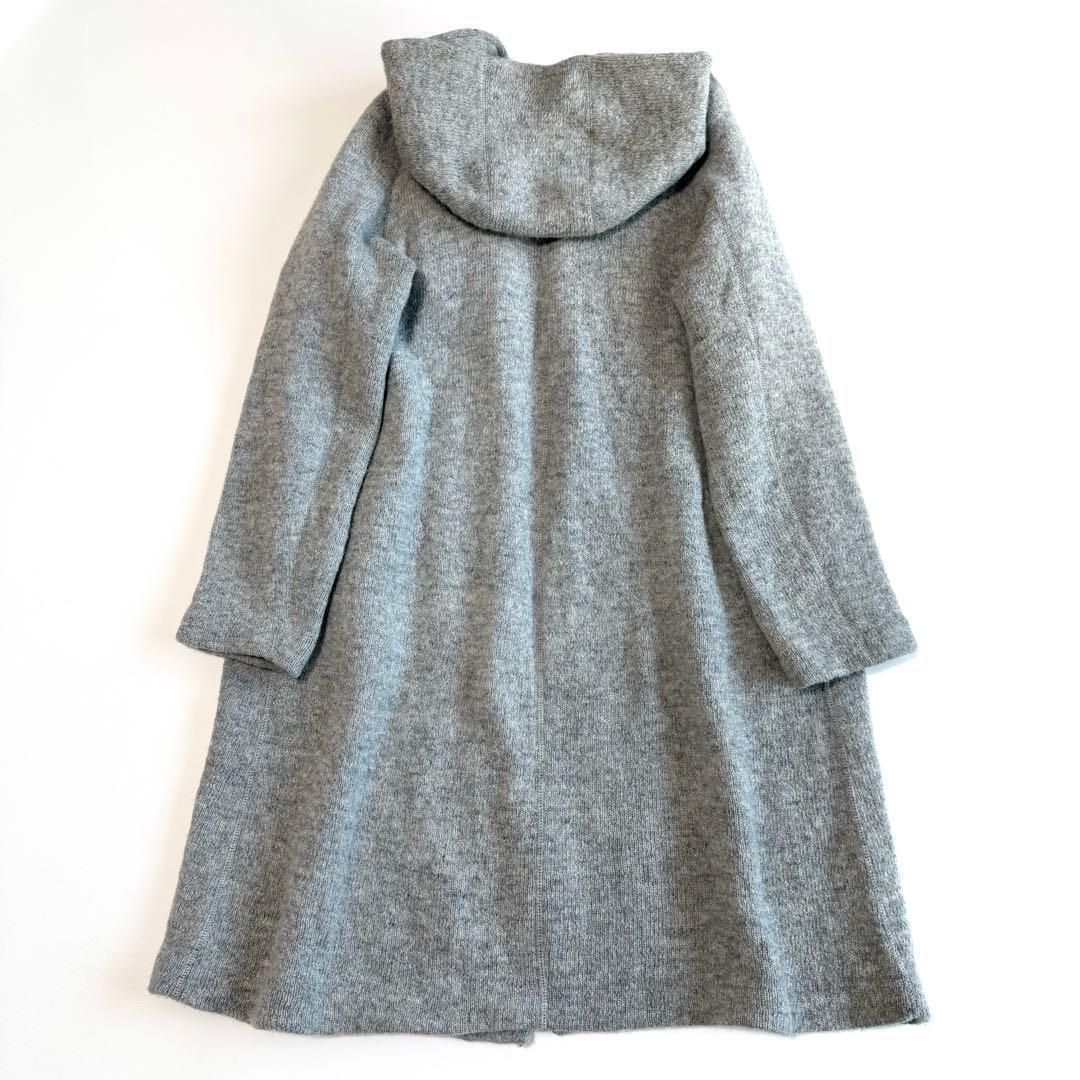 定価8.3万円 45R ロングコート シェットランド 二重天竺 フード ブラウン 45R シェットランド 二重天竺フードコート - メルカリ