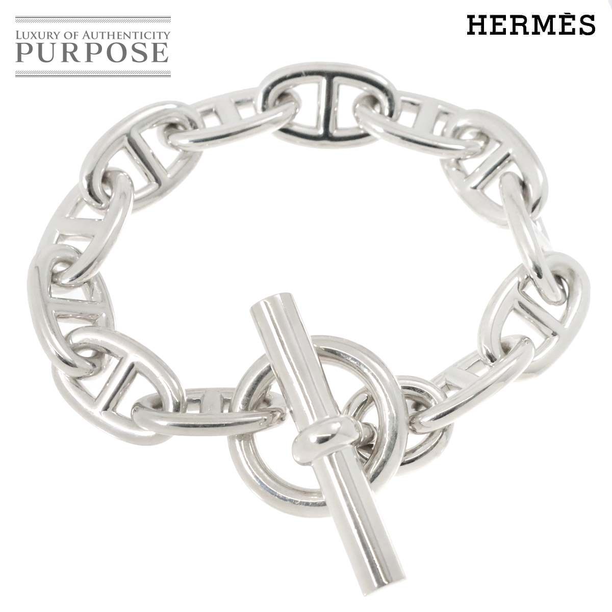 エルメス HERMES シェーヌダンクル TGM ブレスレット 12コマ
