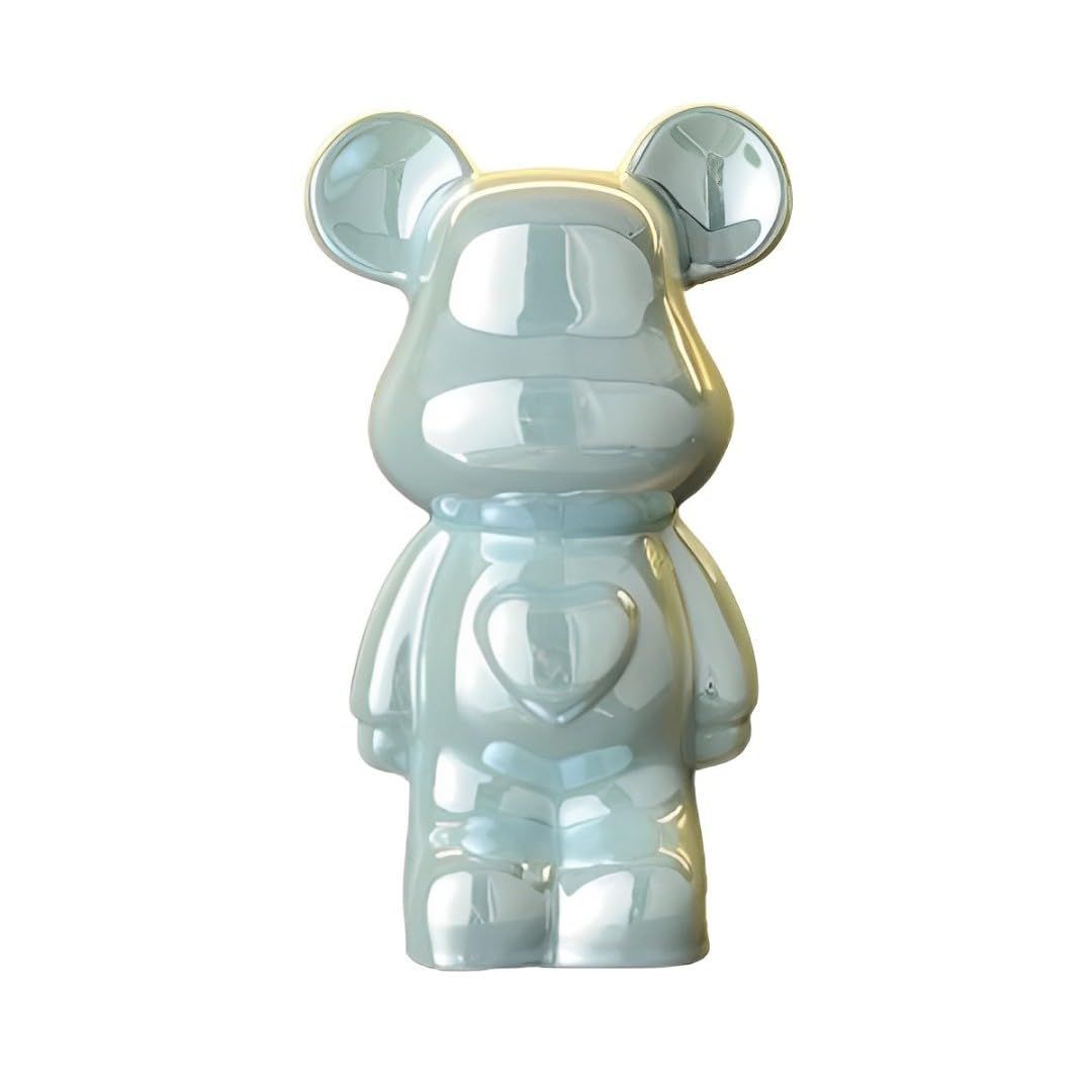 新品 [MoZoo] 置物 おしゃれ オブジェ インテリア 雑貨 クマ (ブルー