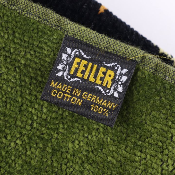 フェイラー　バスタオル　FEILER 大判　シュニール織　美品 フェイラー バスタオル 大判 シュニール織 ドイツ製 FEILER ドイツ