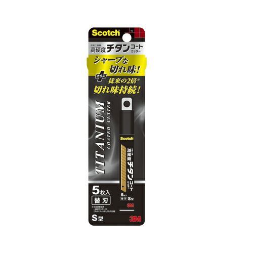 クーポン配布中-スーパー 対象 まとめ カッター スリーエム スコッチ ＴＭ チタンコートカッター TI-CRS5 4548623902838 ●規格 Ｓサイズ●適合品番 ＴＩ−ＣＨＳ 1個 ×40セット