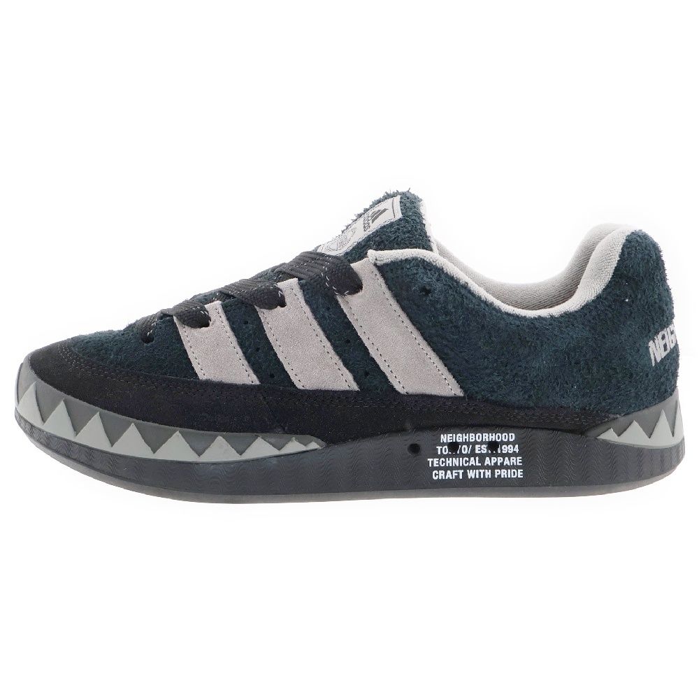 adidas Originals (アディダスオリジナルス) 22AW×NEIGHBORHOOD ADIMATIC NBHD HP6770 ネイバーフッド アディマティック ローカットスニーカー US11/29cm ブラック/グレー