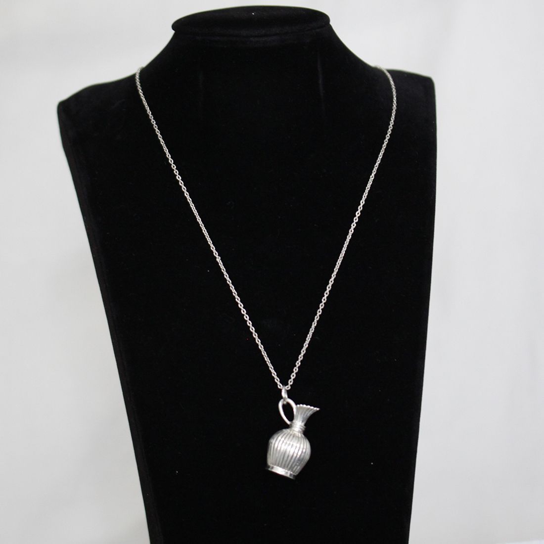 ミキモト MIKIMOTO ネックレス シルバー950 パヒュームボトル 