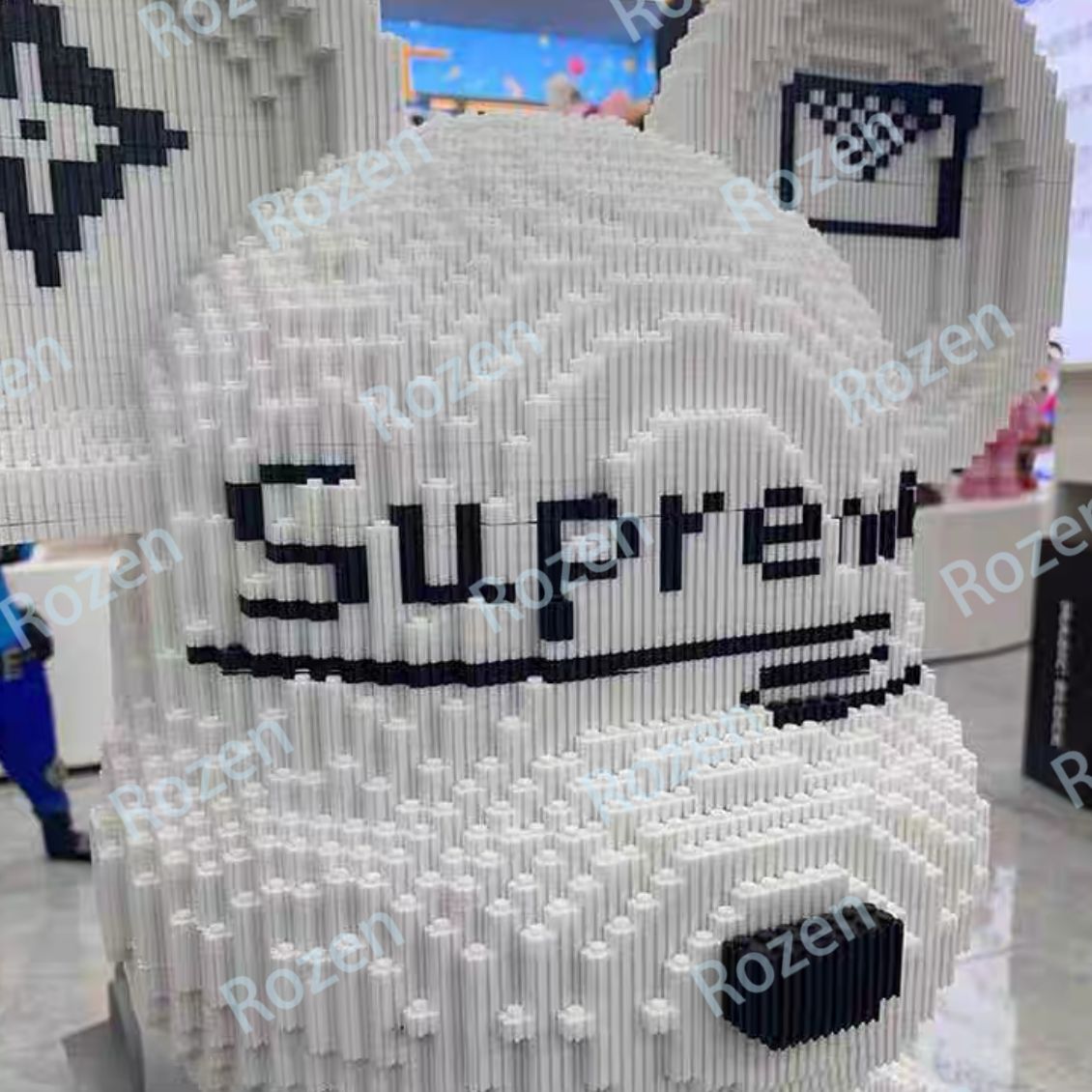 超大型 Bearbrick ベアブリック レゴ互換品 85cm - メルカリ