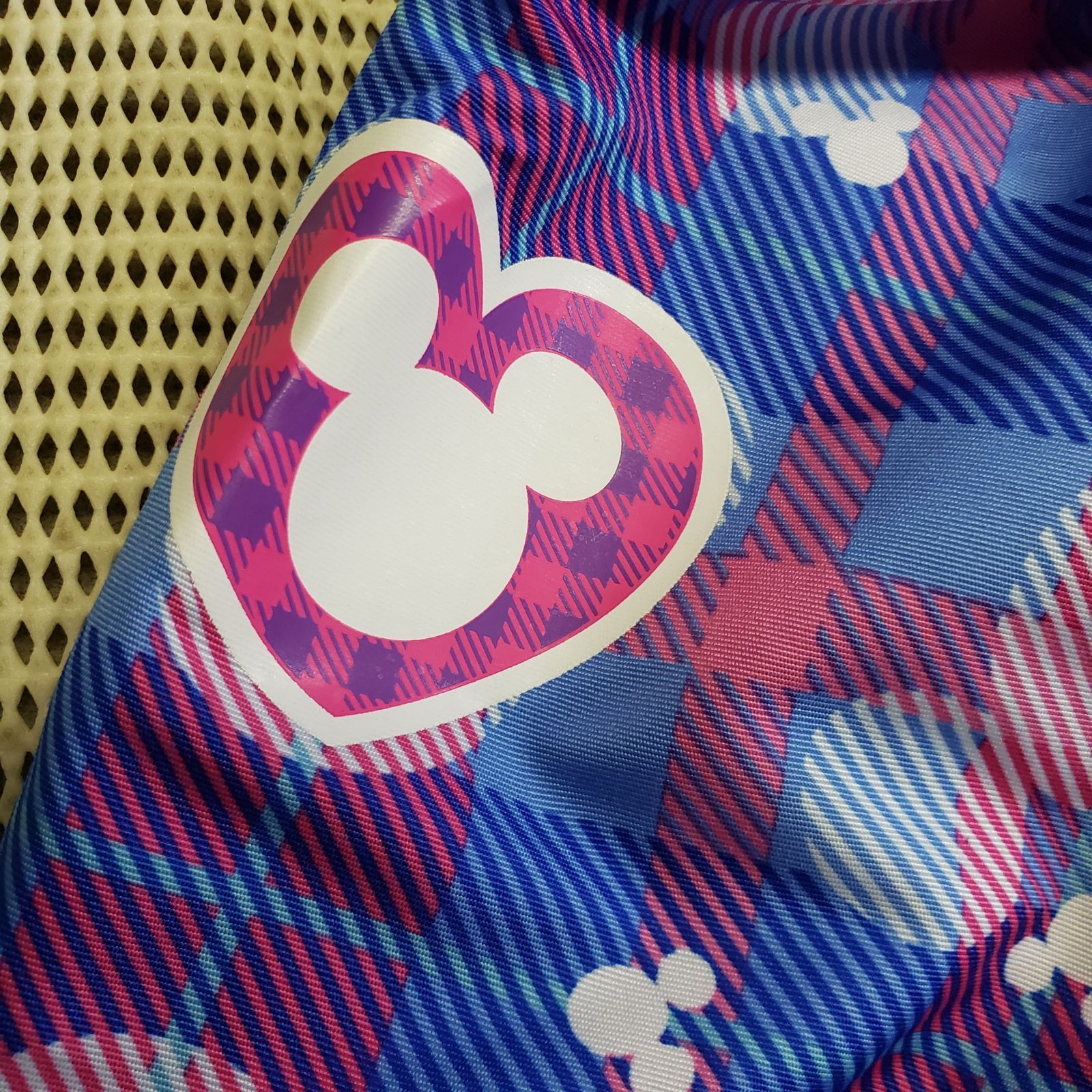 ディズニー　スキーウェア　IGNIO サイズM Disney × IGNIO スキーウェア上下セット ミニー柄 ブルー系×ピンク系