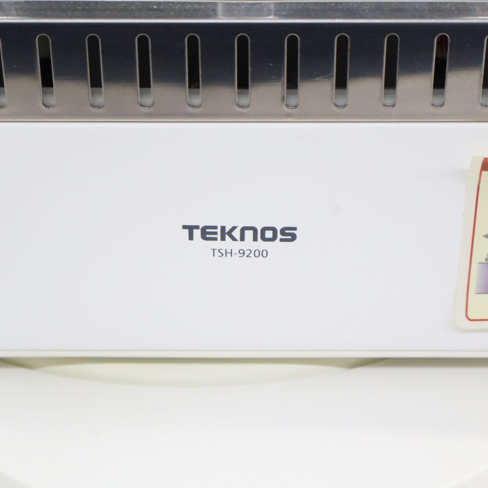 ▽ 動作、首振り確認済み｜シーズヒーター 電気ストーブ｜TEKNOS テクノス TSH-9200 ｜強弱切換付き □P2139 - メルカリ