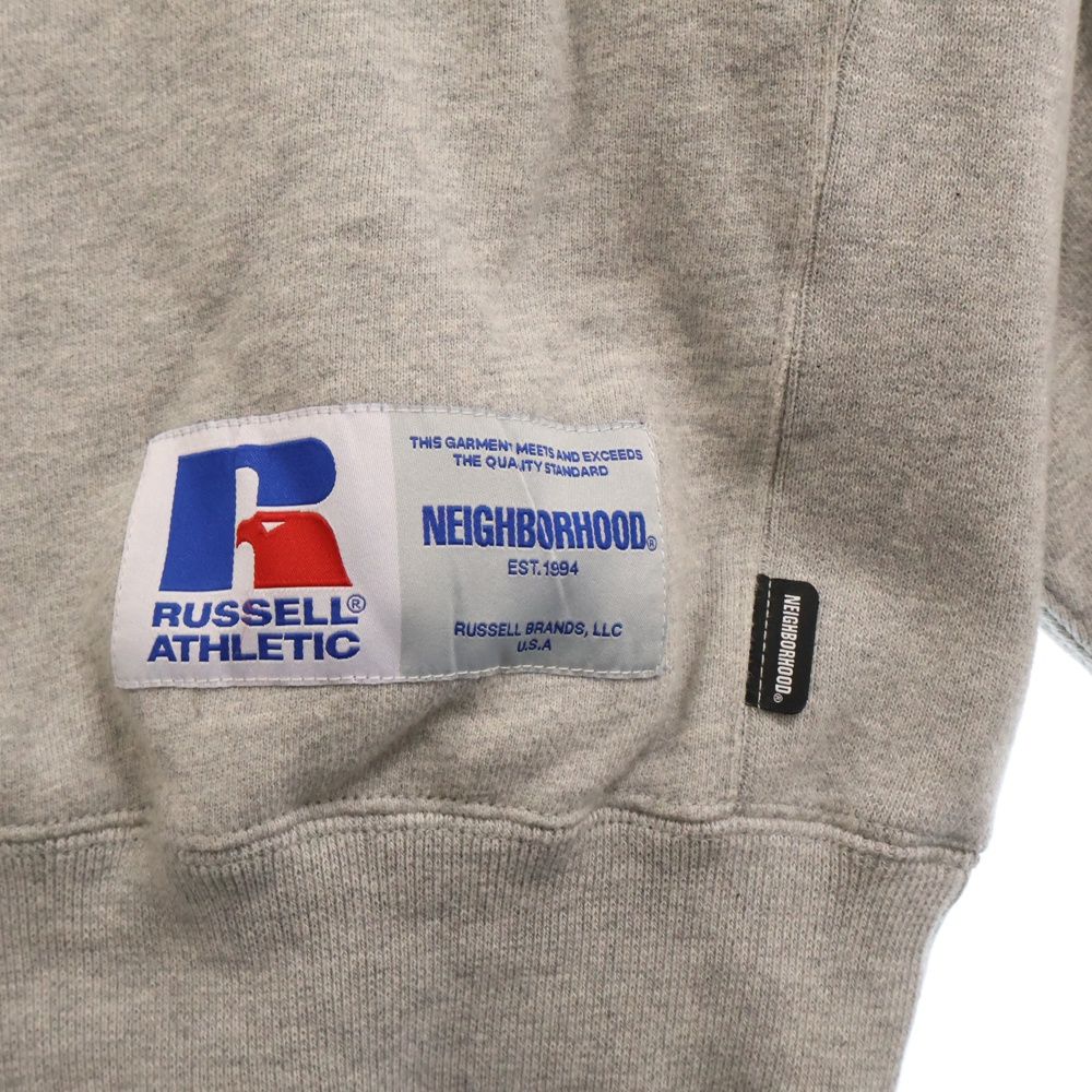 ネイバーフッド ×ラッセル  23SS  231XRRUN-CSM01 ロゴプリントスウェット メンズ L NEIGHBORHOOD (ネイバーフッド) 23SS × RUSSELL ATHLETIC RUSSELL