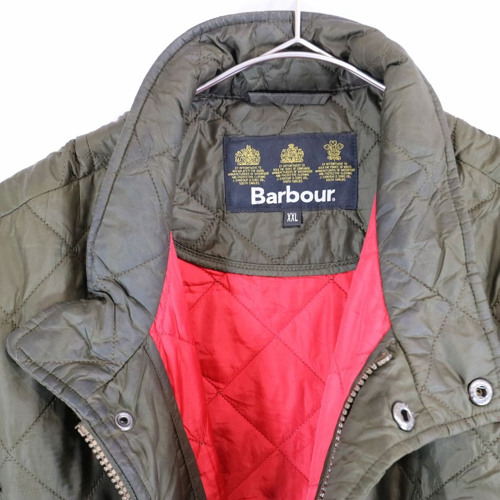 SALE/ Barbour バブアー フライウェイトチェルシーキルト キルティングジャケット 防寒 防風 大きいサイズ カーキ (メンズ XXL)  N5915