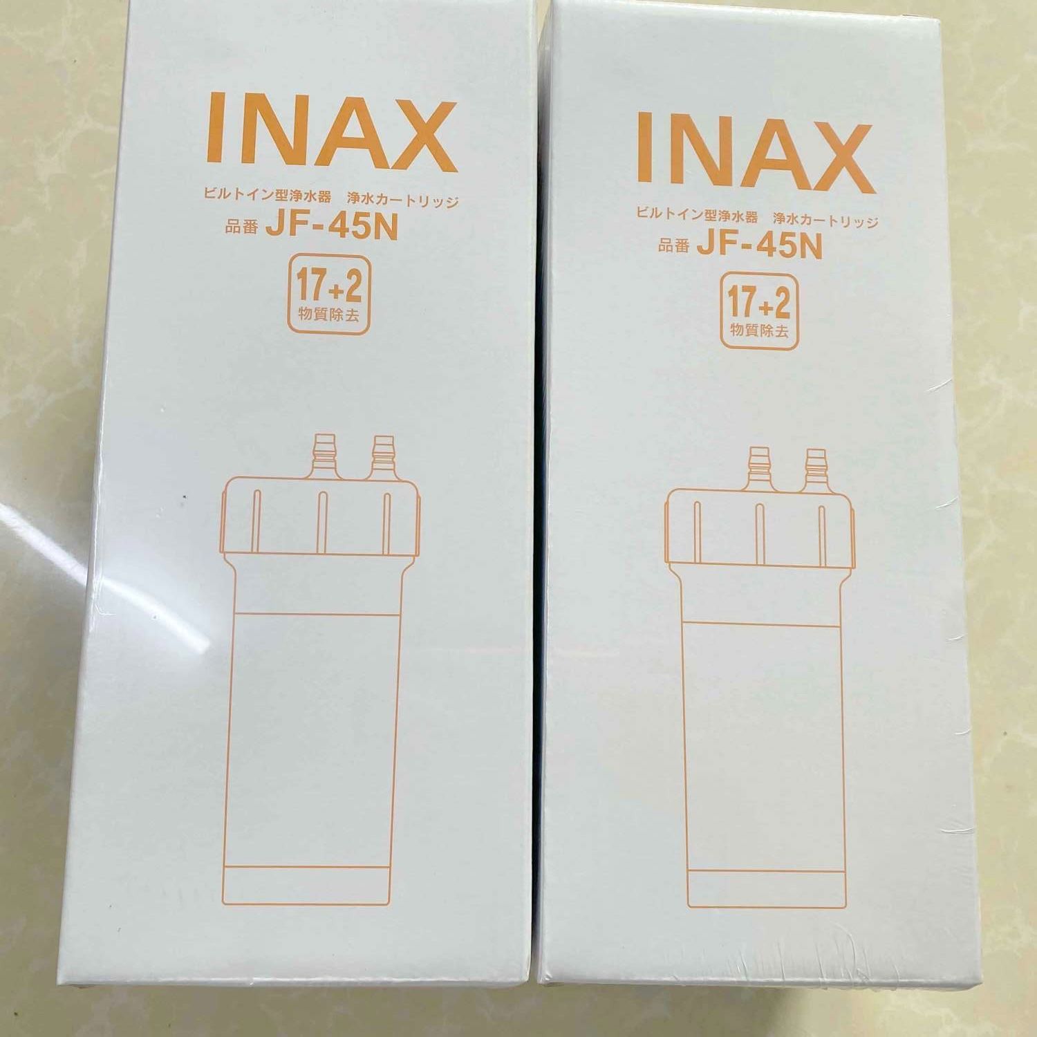 新品未使用】LIXIL INAX交換用浄水カートリッジ JF-45N ひと箱