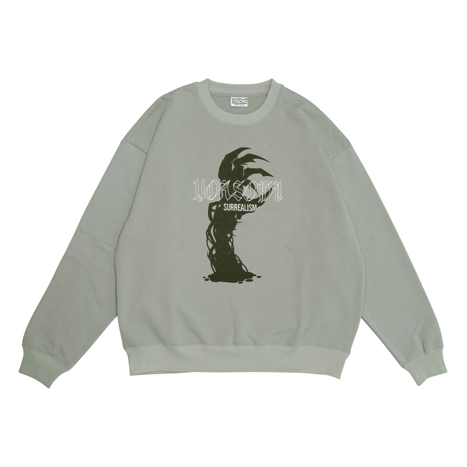 超現実 クルーネックスウェットシャツ M/Lサイズ Crewneck Sweatshirt グレー YOASOBI 超現実 ヨアソビ ライブグッズ  限定 - メルカリ