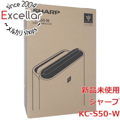 bn:9] SHARP 加湿空気清浄機 KC-S50-W ホワイト - メルカリ